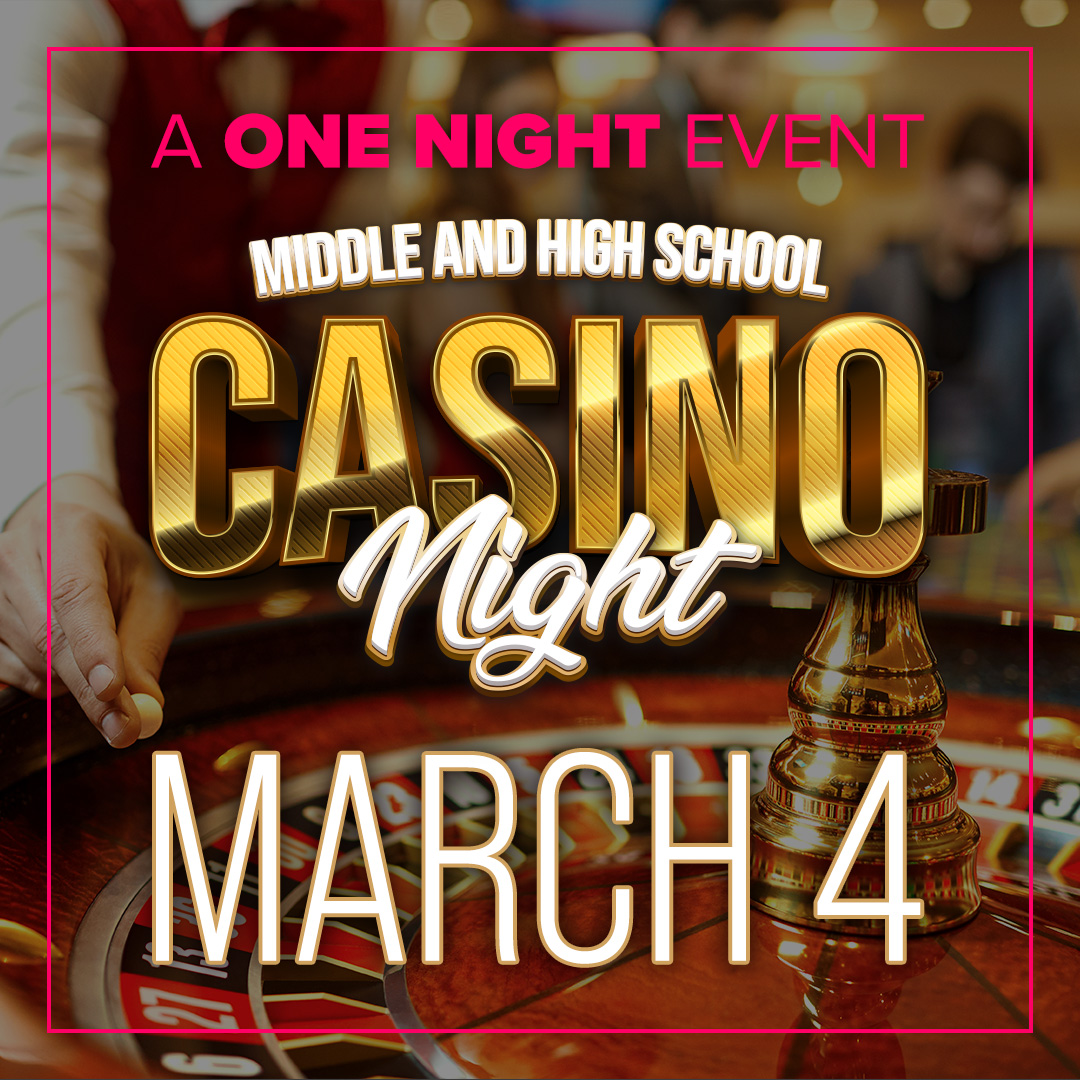 Middle and High School Casino Night