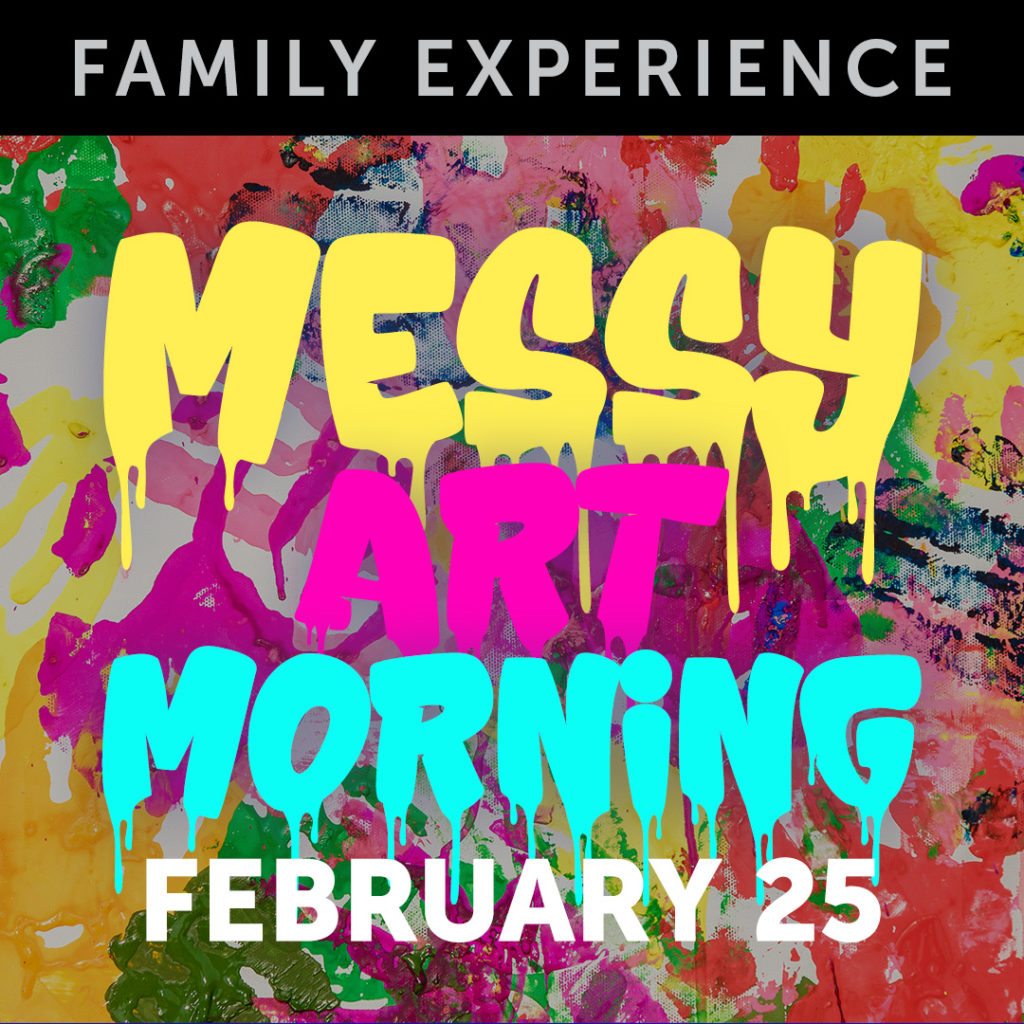 Family Experience Messy Art Morning