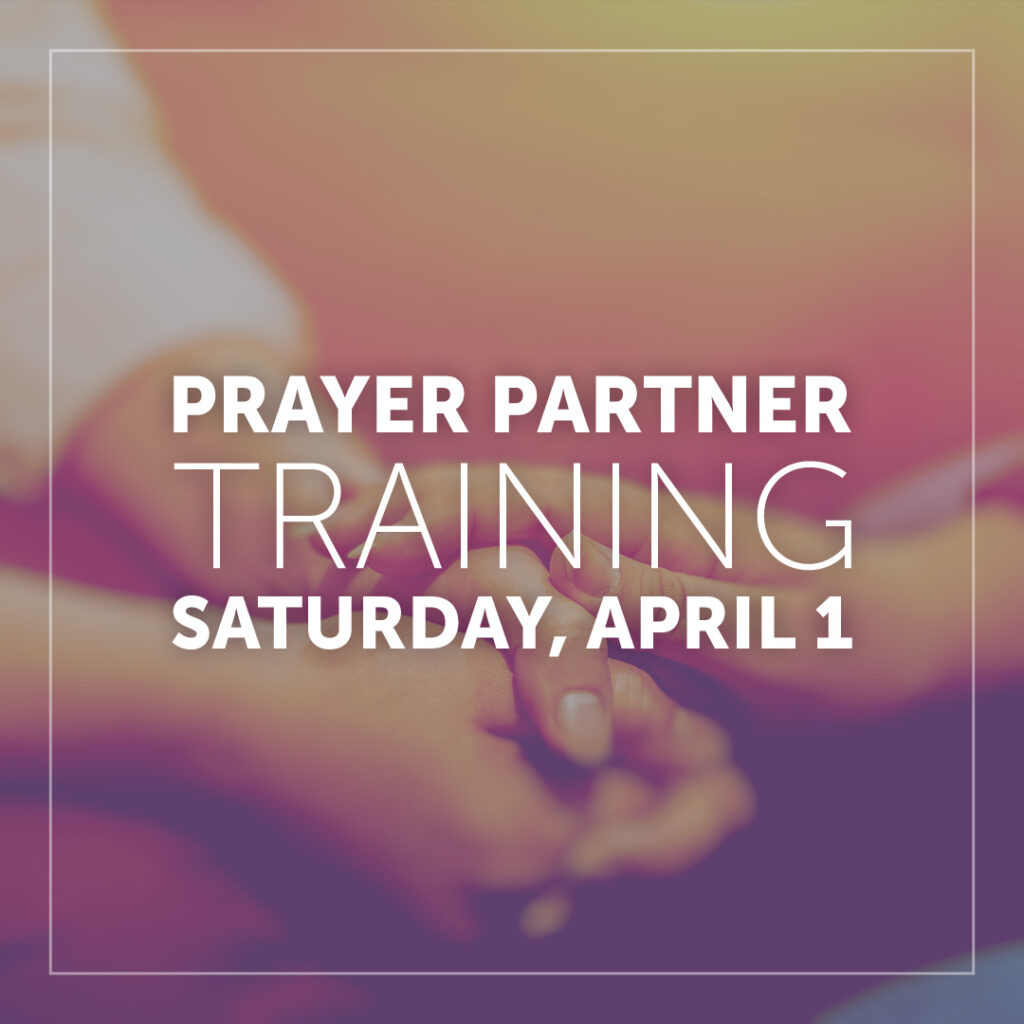Prayer Partner Training